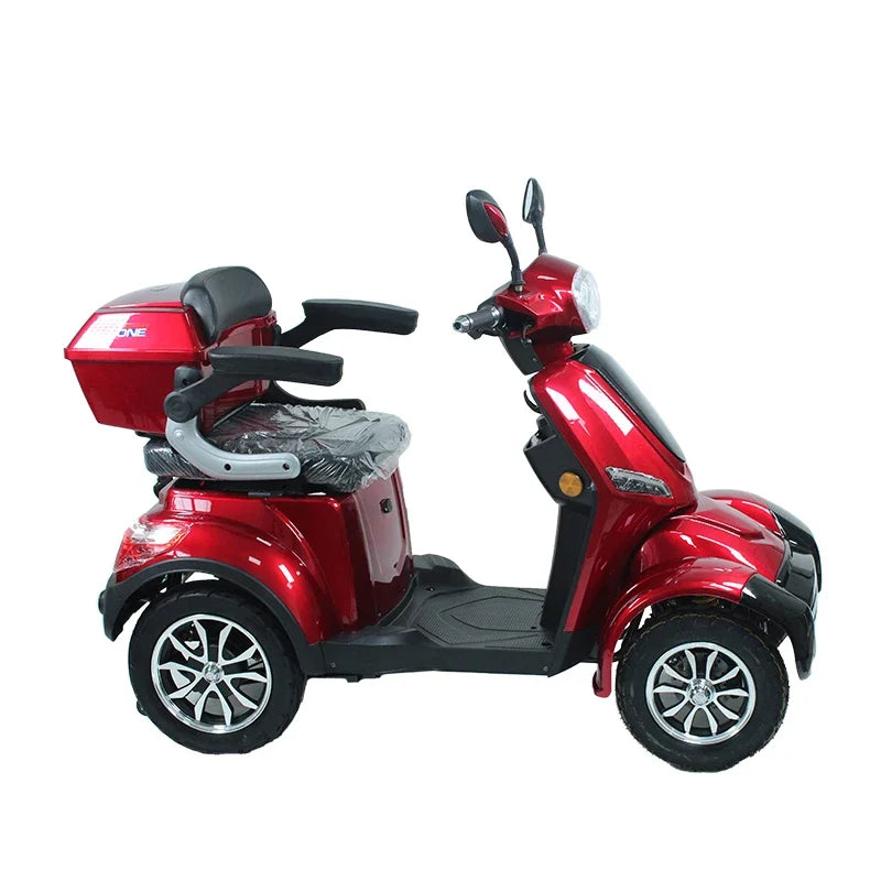 Factory Hot Selling 800w mobility scooters four wheels electric car adult   motorcycle