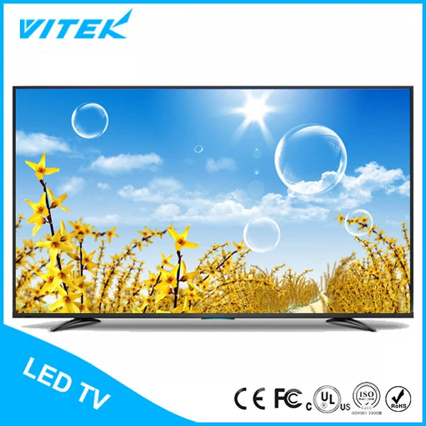 4K Smart Android China TV, 43 50 55 65 40 Inch Black Packing Box Speakers Direct LCD LED TV, Europe Market DVB-C TV-Tuner CI