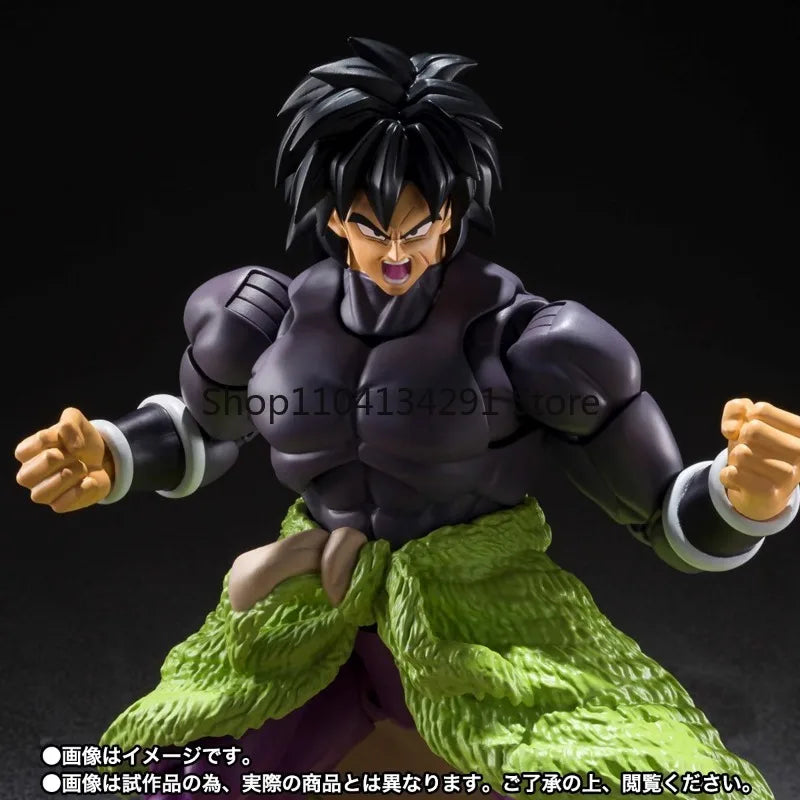 Bandai Original S.H.Figuarts Dragon Ball Super Anime Figure Broly SUPER HERO Action Figure Toys for Boys Girls Birthday Gifts