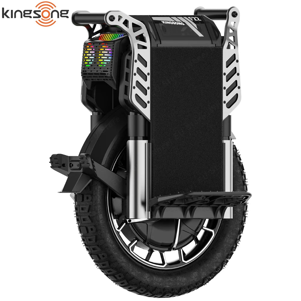KingSong F22 Pro 176.4V 3108Wh 5500W Motor Samsung 50S 130km/h 10mm Suspension Travel Off-Road Tire Electric Unicycle
