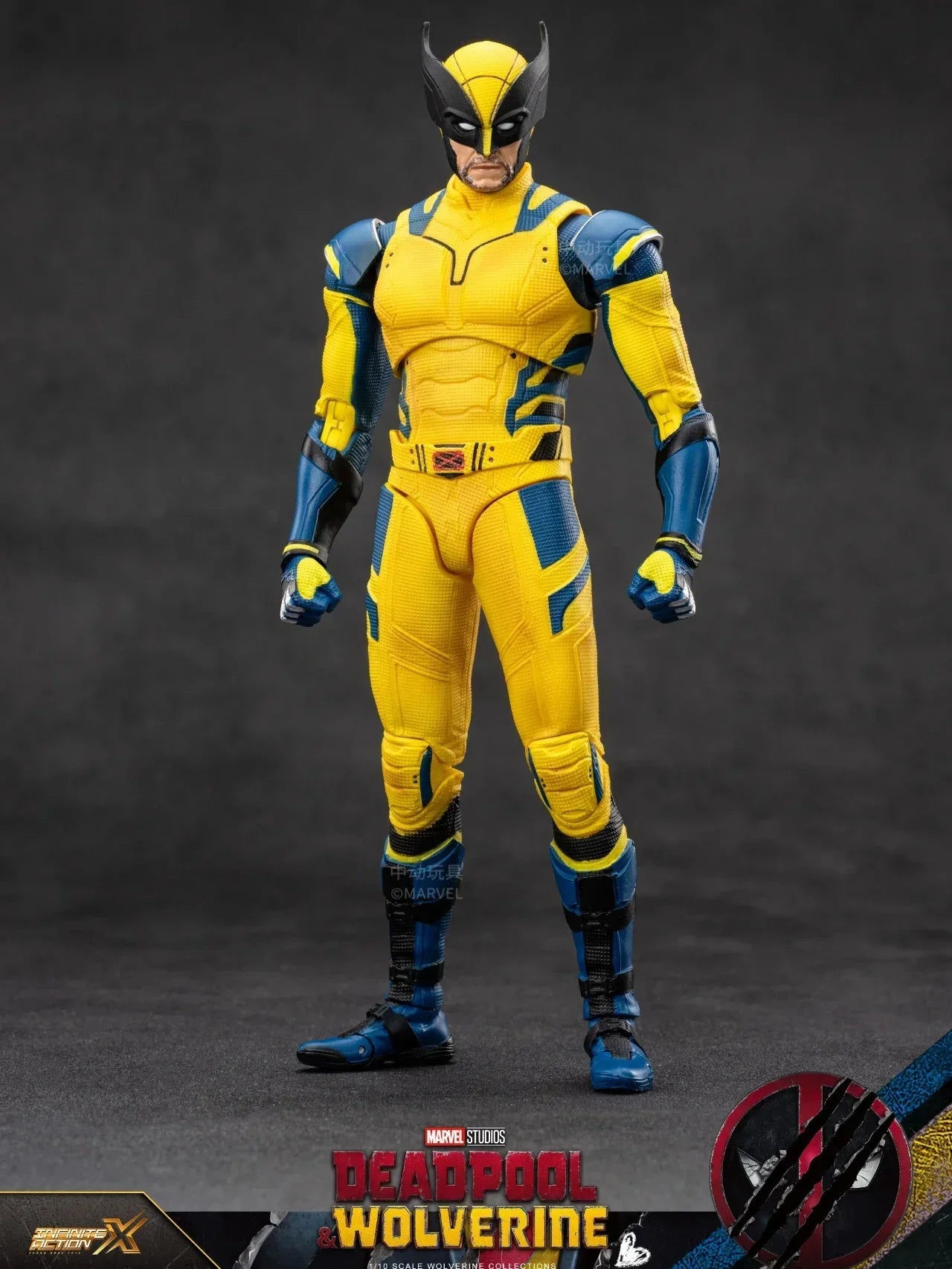 2025 Deadpool & Wolverine Movie SHFiguarts Action Figure 1/10 ZD Original X-Men Dogpool Model
