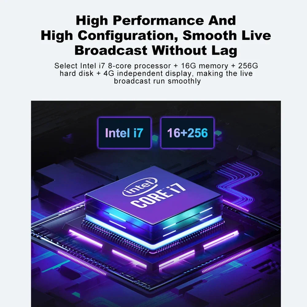 32 inch i7 Processor 16GB RAM 256GB SSD 4G Discrete Graphics Card Live-Steaming All In One Computer