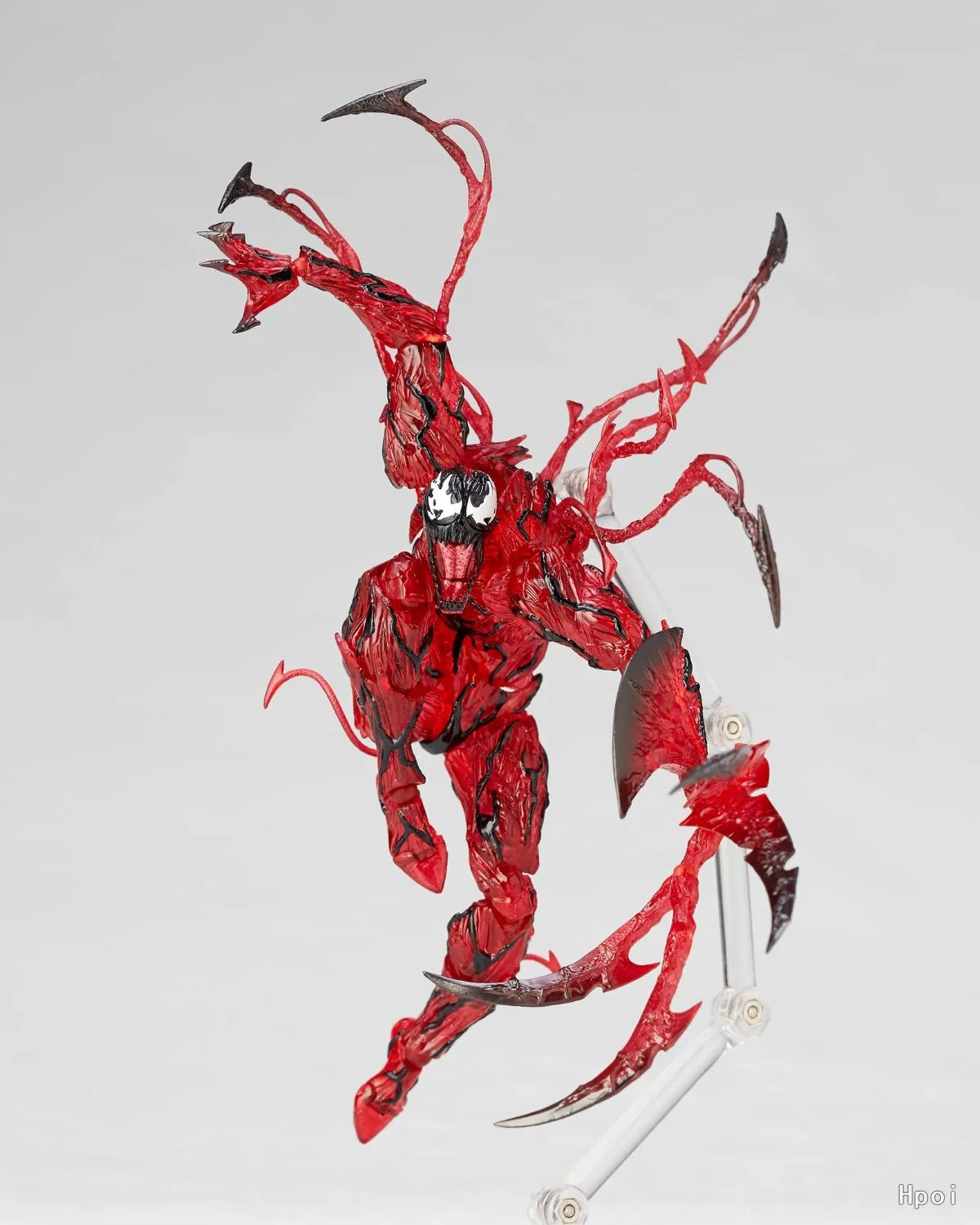 KAIYODO Original Authentic [Evoltech] Amazing Yamaguchi MARVEL  · Agent Venom VENOM/ CARNAGE Mobile Doll Model Handmade Toy Gift