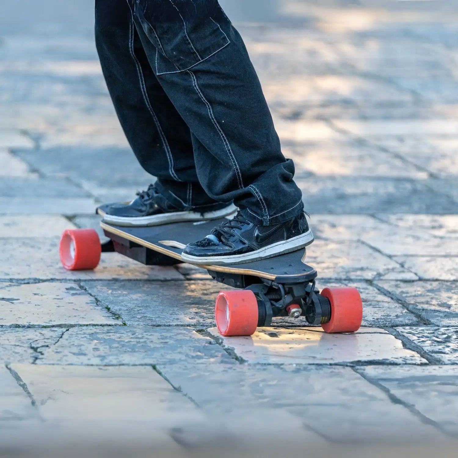 Meepo Go 4WD 3000W Electric Scooter, 45kph 32km Range, 30% Incline Flex Bamboo Deck IP54 Waterproof - Adults Electric skateboard
