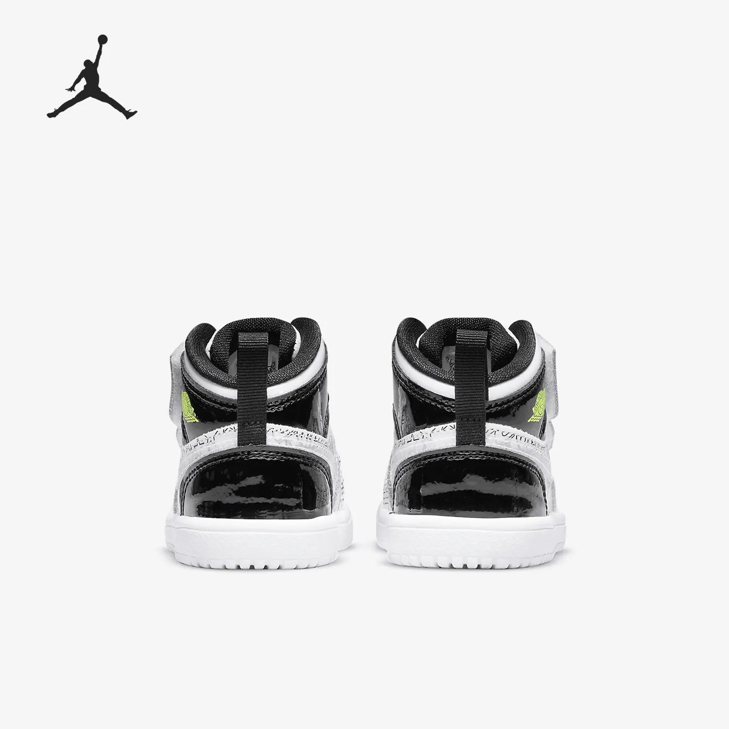 Nike genuine AIR JORDAN 1 children's classic sports and leisure shoes DH9682-100