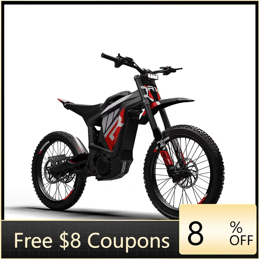 STLF 2024 Hot Selling Mid Drive Off-road Enduro Electric Motorcycle Electric Dirt Bike