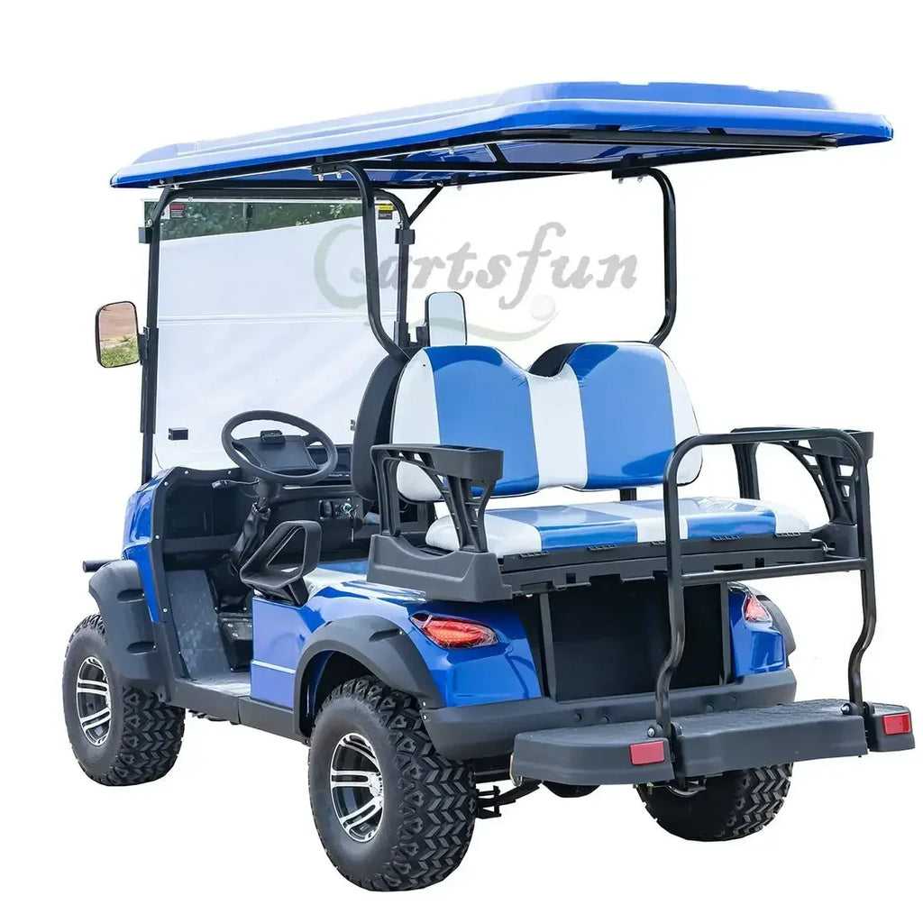 Luxury New Electric htseeing Bus 6 Seater Battery Operated Golf Cart