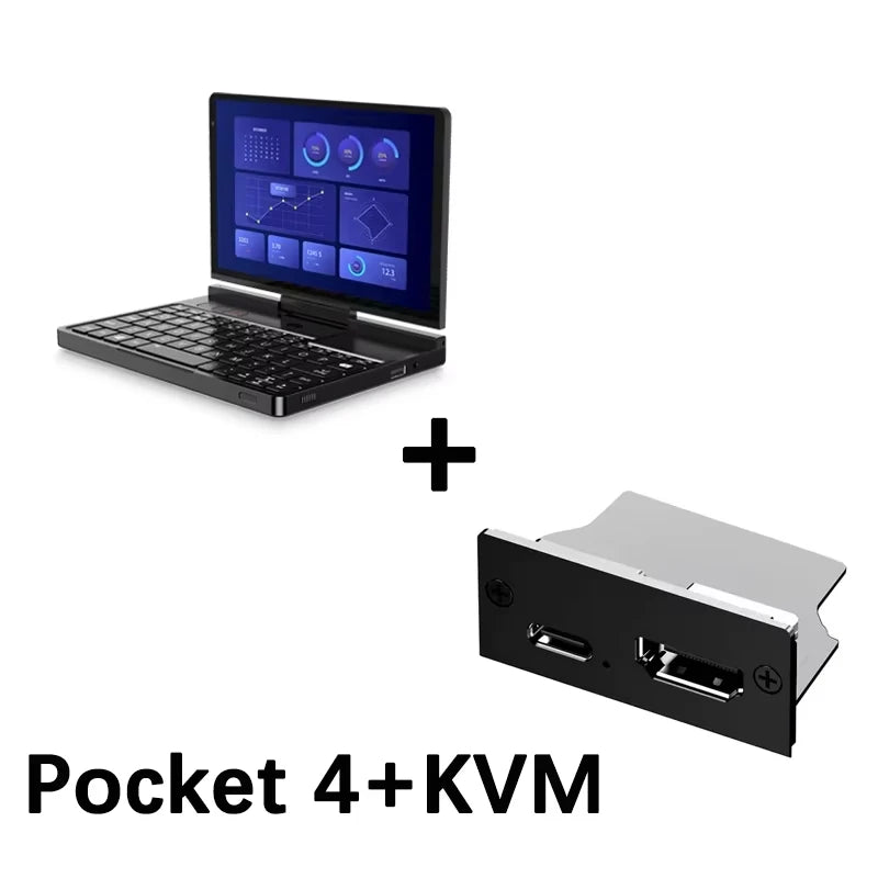 2025 NEW Original GPD Pocket 4 Laptop AMD AI 9 HX 370 32GB DDR5 2TB NVMe 8.8-inch Mini Portable Gaming Notebook Office Study PC