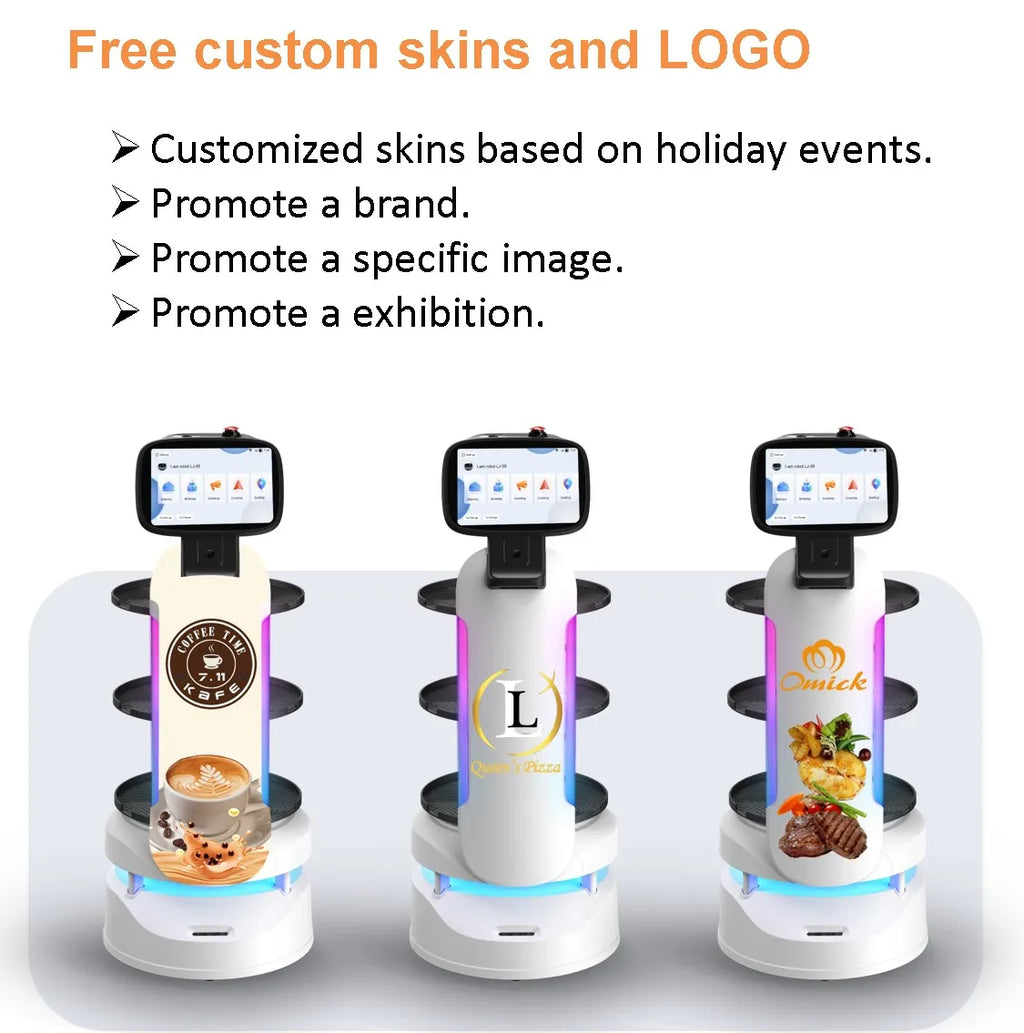 Humanoid Robot for Restaurants AI Driven Food Delivery and Waiter Service