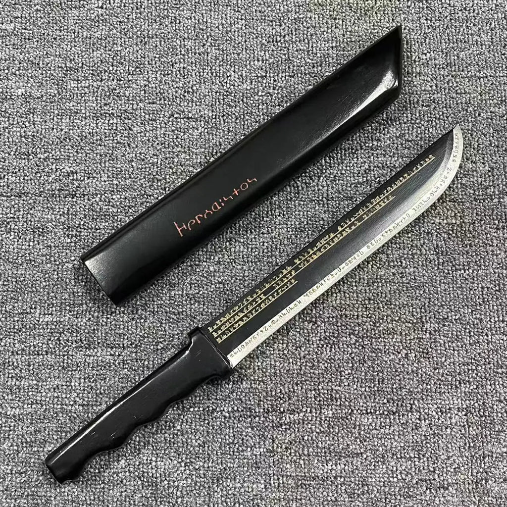 16inch Hestia Katana Dagger Anime DanMachi Cosplay Prop Sword Wooden Ninja Knife Real Size Japanese Katana Samurai Sabre Toy