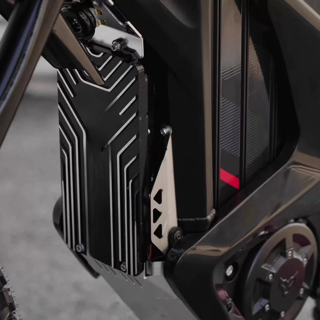 SXLL   2025 Gold/Black Fork Arctic Cloud Leopard XE Pro S Electric Motorcycle 72V 55Ah Powerful 20KW Off-Road Vehicle