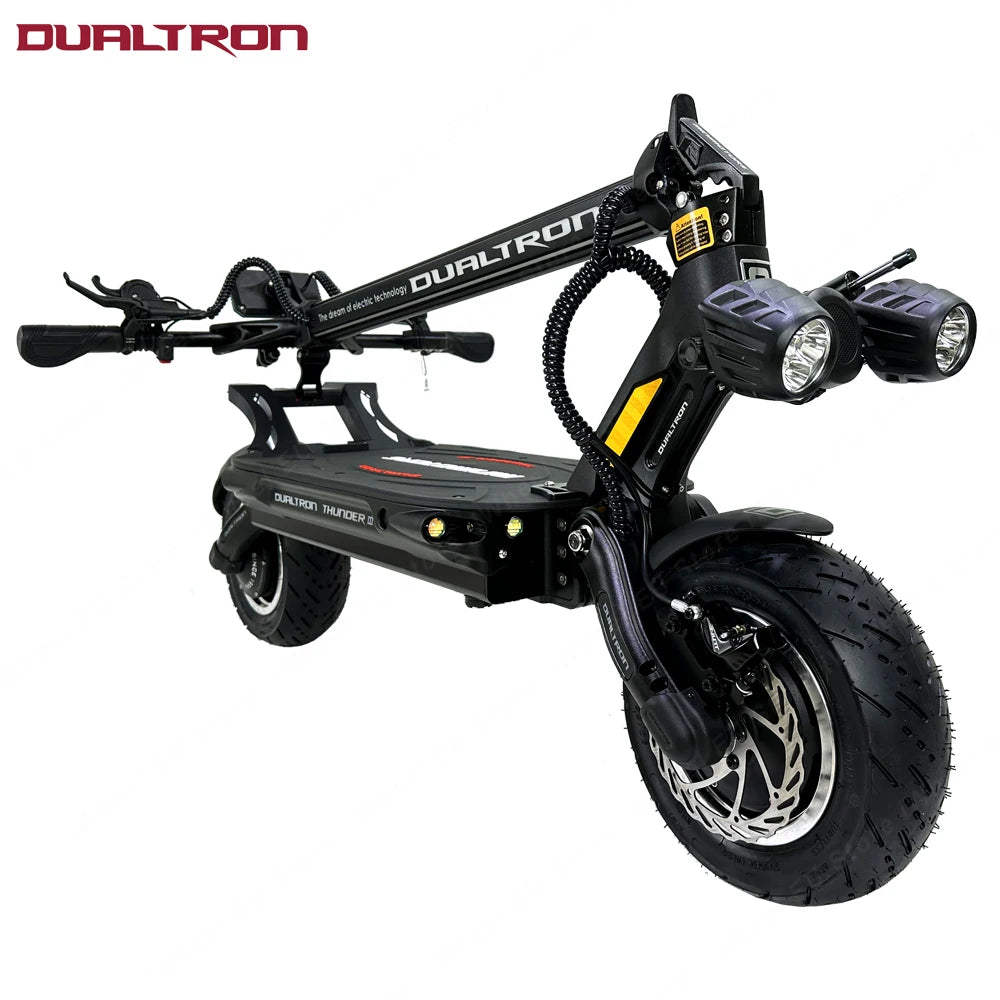 Dulatron Thunder III 72V 40Ah Battery 2*2500W Motor Peak Power 11000W NUTT 4-Piston Brake Dualtron Electric Scooter