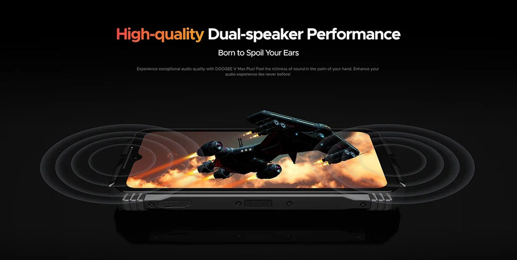 DOOGEE V Max Plus Rugged Phone 6.58" Display Dimensity 7050 Telephone Portable 36GB+512GB 22000mAh 200MP Smartphone Android 14