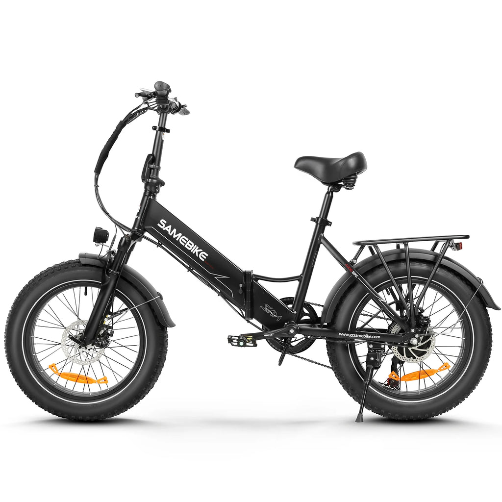 SAMEBIKE LOTDM200-II NFC Smart Key Electric Bicycle 750W 48V13AH Folding Electric Bike 20*4.0 Inch Fat Tire Mountain E-Bike
