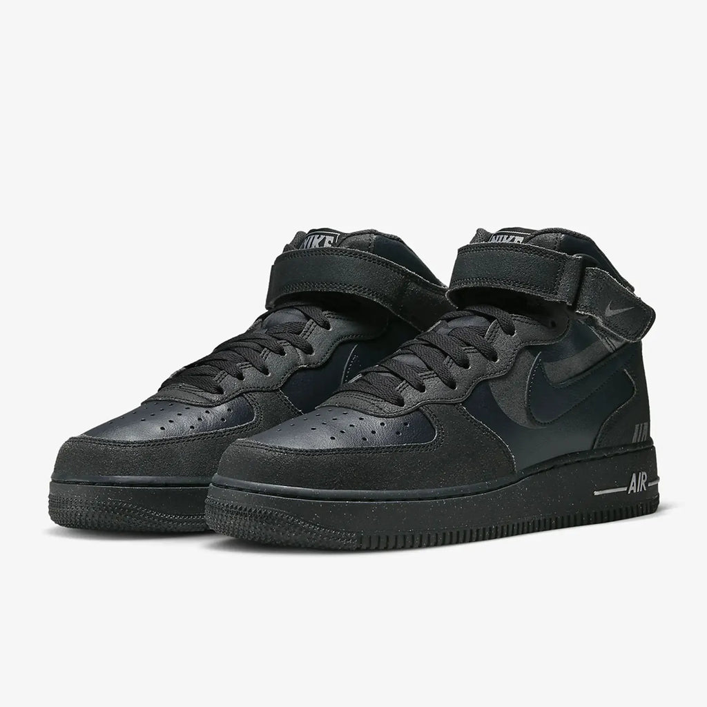 Nike genuine Air Force 1 Men's Casual Breathable Mid-Top Sneakers DQ7666-001