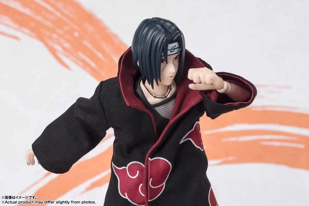 Bandai Original S.H.Figuarts Series Naruto:Akatsuki Figure Anime Movable Character Assembly Figures Model Toys Collectible Model