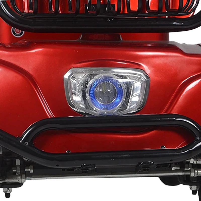 Factory Hot New Multi-seat Spacious 800w High-power Sightseeing Electric Golf Cart Electric Four-wheeler