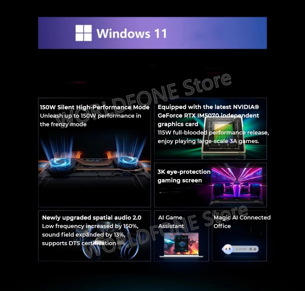 Honor MagicBook Pro 16 2025 Laptop RTX5070 Ultra5 225H/Ultra9 285H 32G 1T LCD 165Hz Honor Laptop Notebook 16-inch