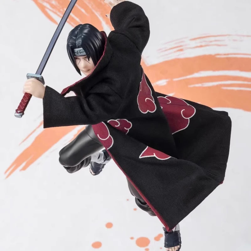 Bandai Original S.H.Figuarts Series Naruto:Akatsuki Figure Anime Movable Character Assembly Figures Model Toys Collectible Model