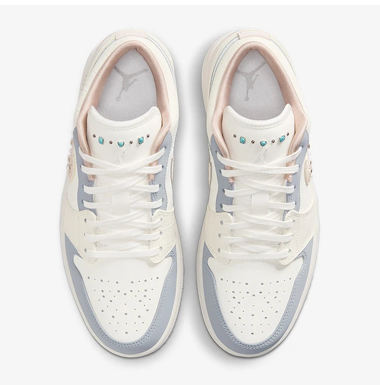 Nike genuine Air Jordan 1 Low Women's Durable Sports Shoes IH7323-100