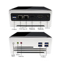Mini PC Intel Core I7 10870H 10th Dual Lan HD DP1.2 Windows 10 Home Office Business Gaming Desktop Computer 16G DDR4 1TB NVME