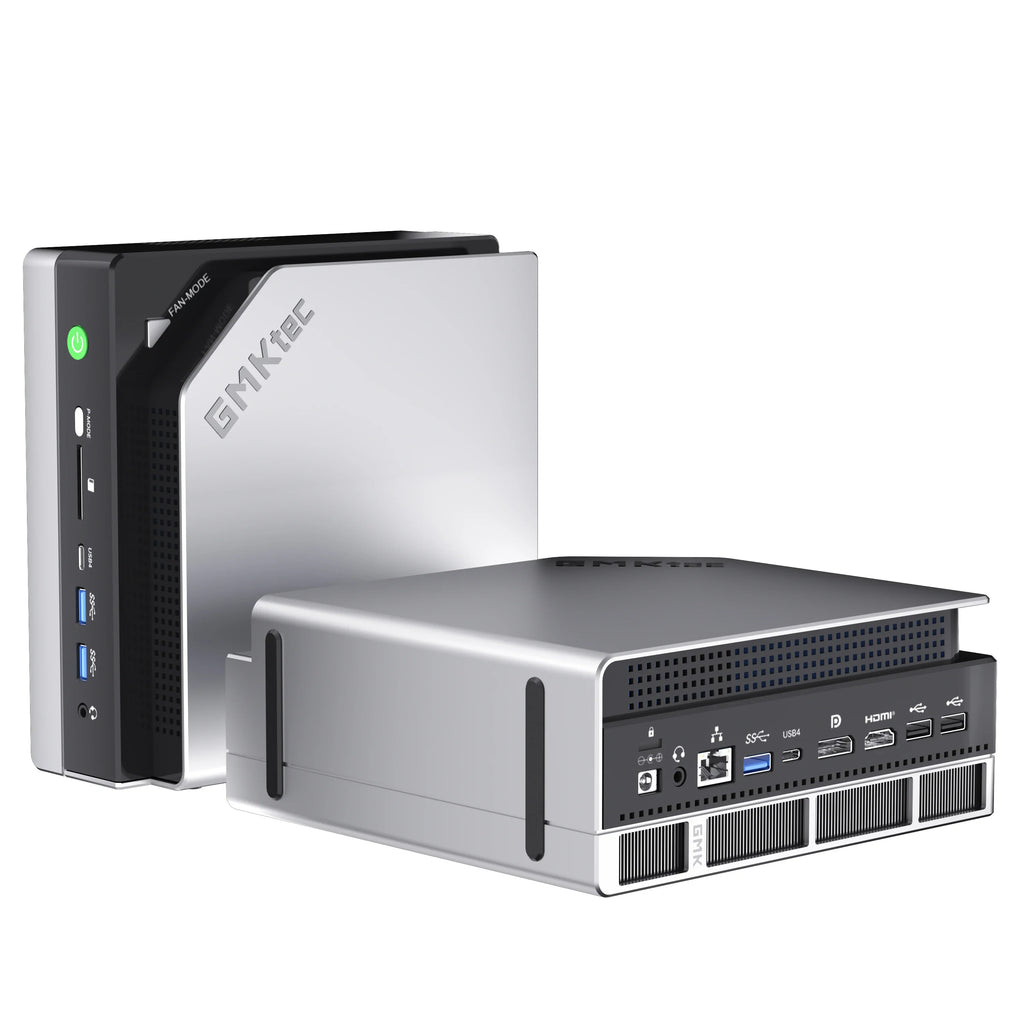 GMKtec EVO-X2 MINI PC Ryzen Al Max+ 395 LPDDR5 8000MHz PCle 4.0 M.2 2280 SSD Windows11 Pro USB4.0*2 WIFI7 BT5.4 Desktop Computer