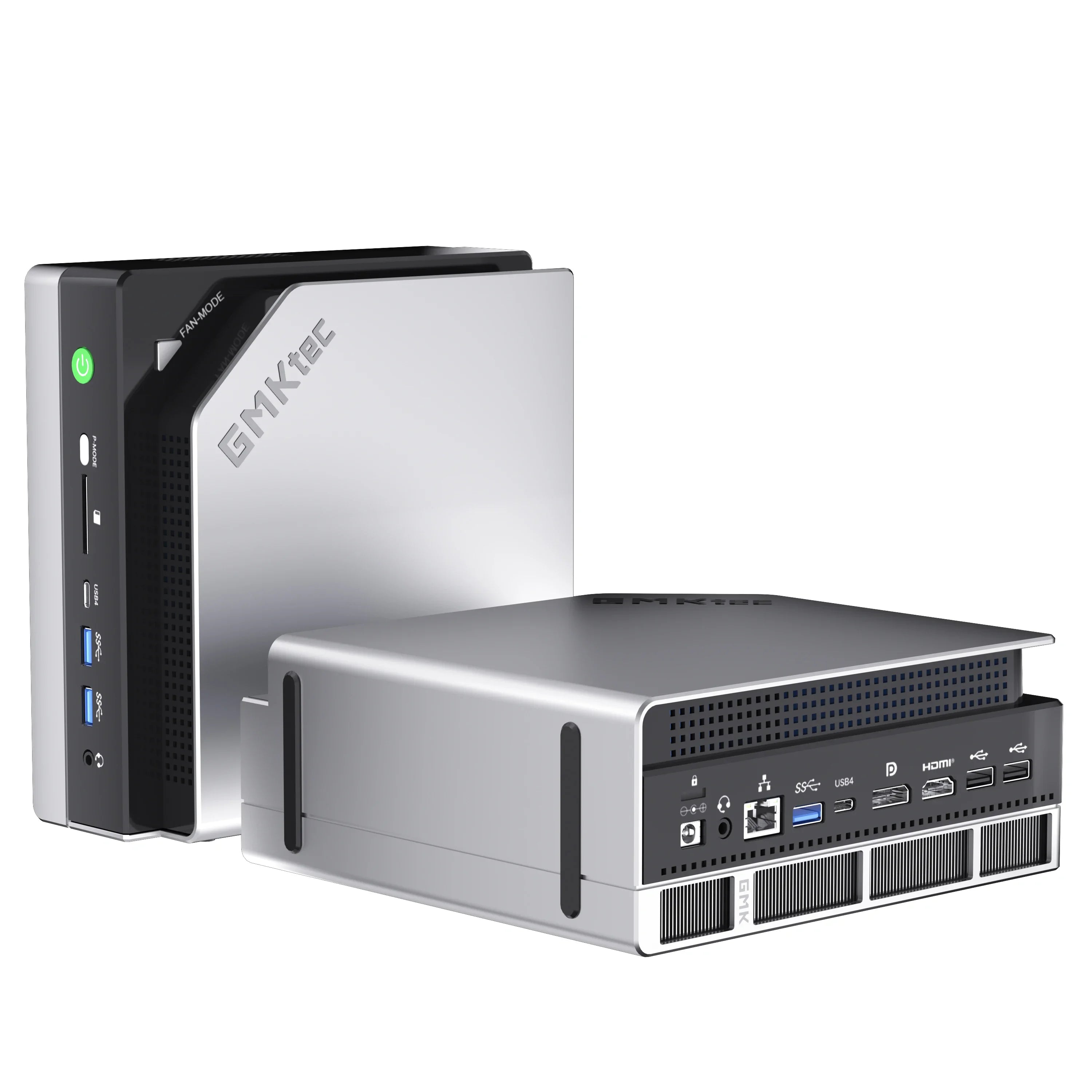 GMKtec EVO-X2 MINI PC Ryzen Al Max+ 395 LPDDR5 8000MHz PCle 4.0 M.2 2280 SSD Windows11 Pro USB4.0*2 WIFI7 BT5.4 Desktop Computer