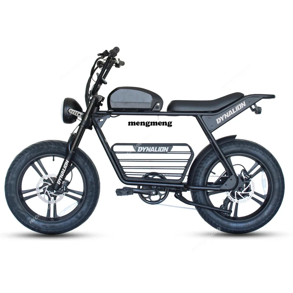 D185 Fatbike Electric Fat Tire Tyre Bike Electric Mountain Bike Front Suspension Off-road Adult E Electric Dirt Bike E-bike Dirt