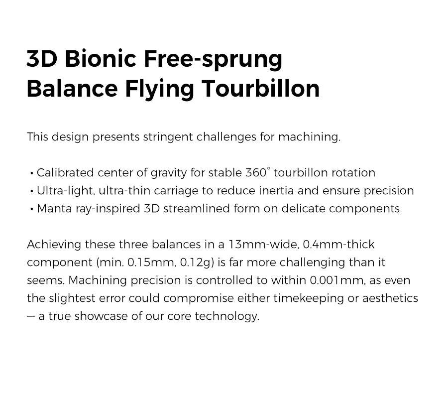 AGELOCER Free-sprung Balance Manta Tourbillon Watch Gold Watch Men's Luxury Skeleton Manual Mechanical Watch Gifts for Men