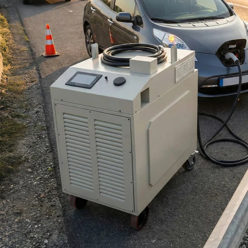Sale 40kw Mobile EV Charger Station Integrated 55kwh Energy Storage System Power Bank for Electric Car