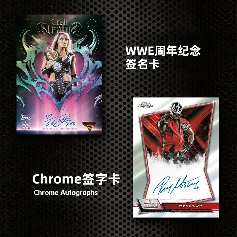 Genuine 2026 Topps Chrome WWE Wrestling Trading Cards Mega/Value Blaster Box Rare Signature Cards Premium Collectible Cards Gift