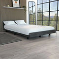 Twin Bed Base Cervants Frame Smokey Oak Finish