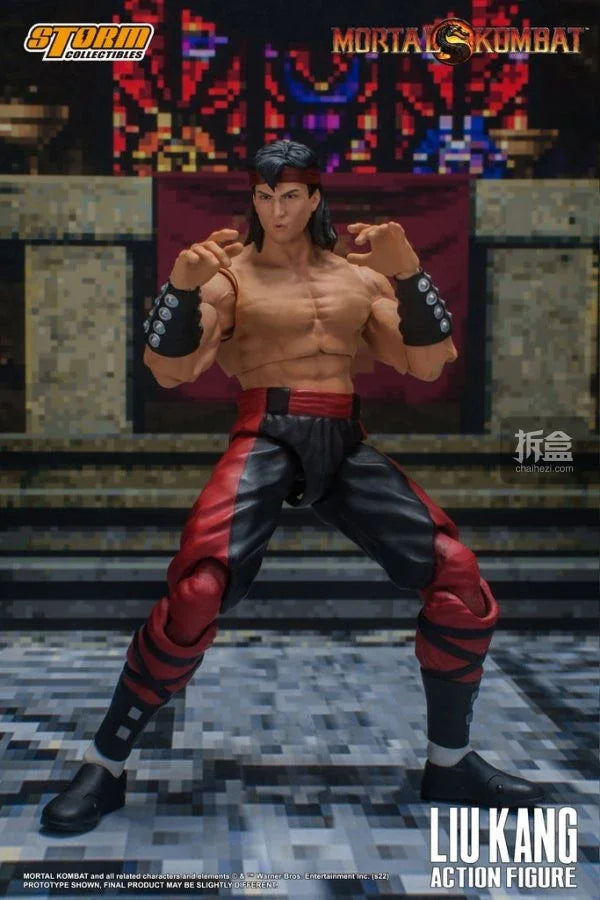 Storm Toys Genuine Mortal Kombat Series Fire Dragon Sub-Zero Motaro Lu Kang Goro Fighting Game 1/12 Action Figures Model Toys