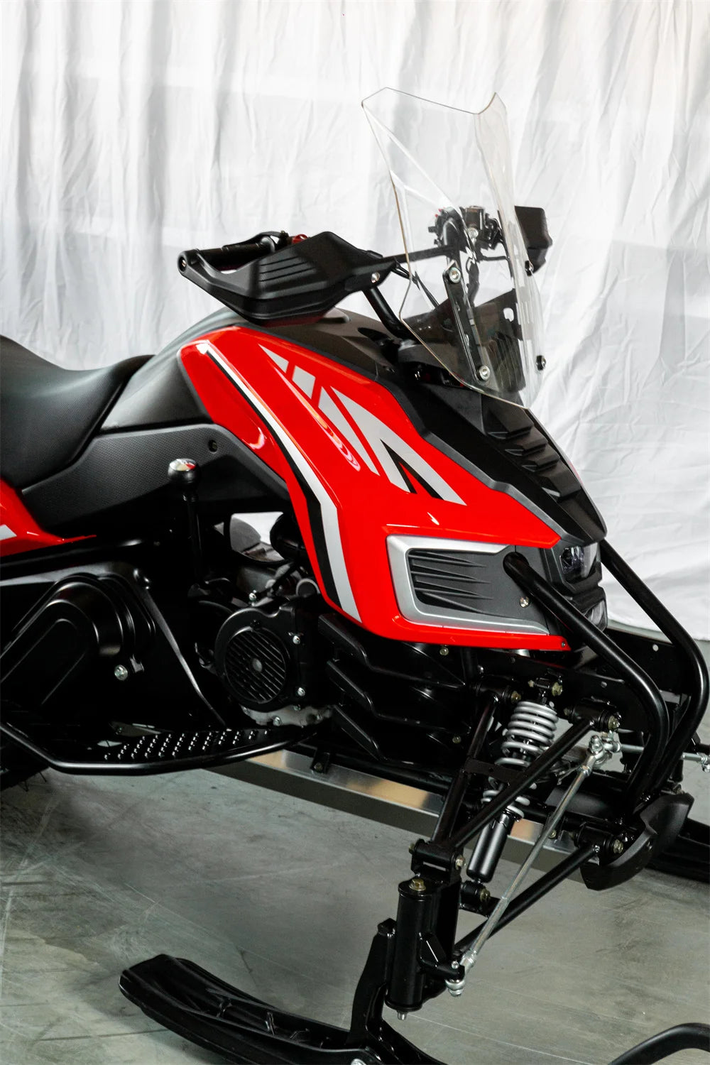 Snow Wolf-XL200 Outdoor 200cc Ice And Snow Entertainment Sports Motorcycle Adults Snowmobile
