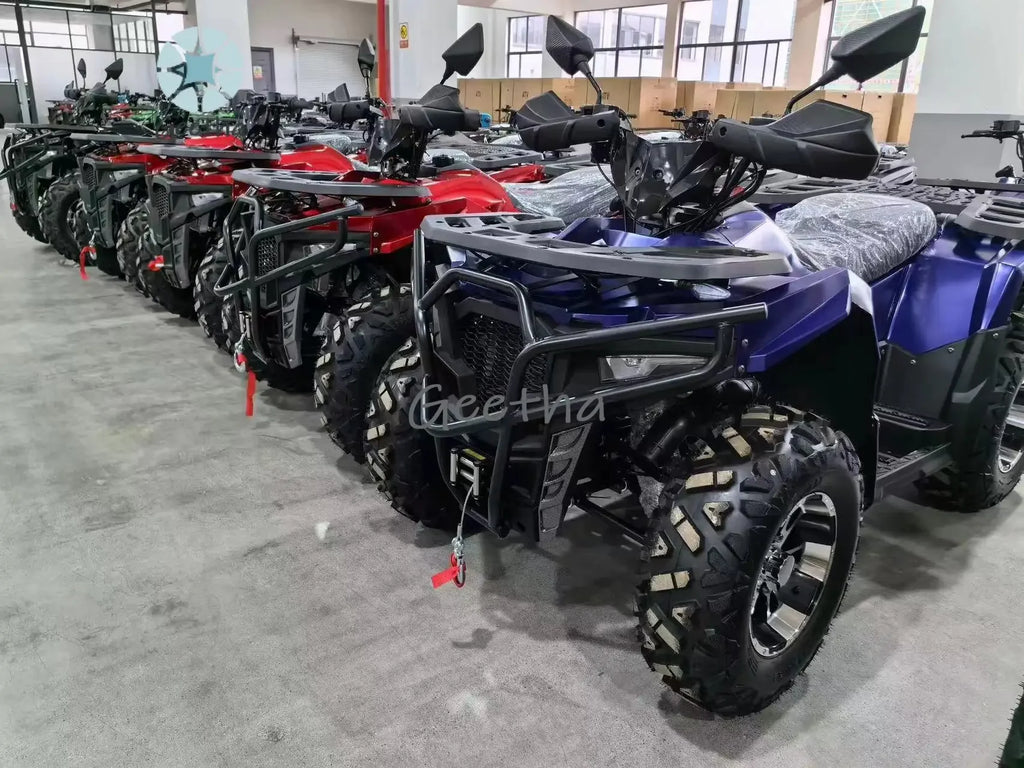 ForGas Powered 150cc 200cc 250cc 300cc 4 Wheeler Atvs Farm Atv Quad Off-road Motorcycle ATV UTV Motor 4 Wheeler Quad Bike Adult