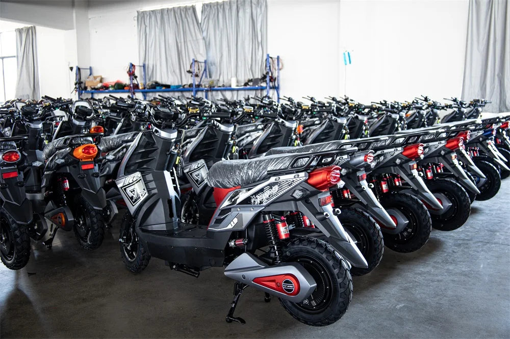 High-Speed Luxury Electric Motorcycle 1000W Sport Ebike for Adults Racing Motorcycles with 72V Power