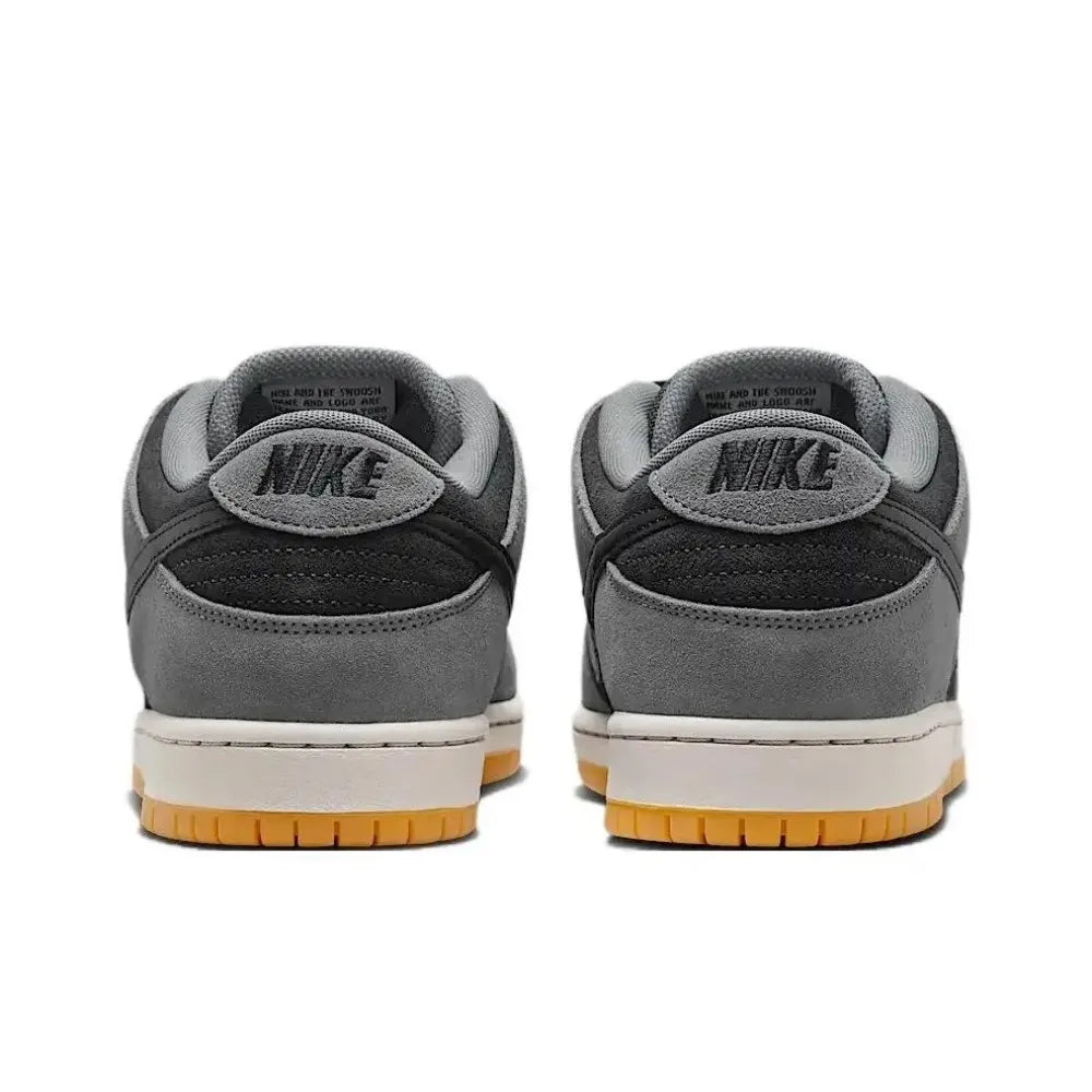 Nike Dunk SB Low “DARK SMOKE GREY” Comfortable and versatile Non-slip and durable Low-top skate shoes Unisex style HF3063-001