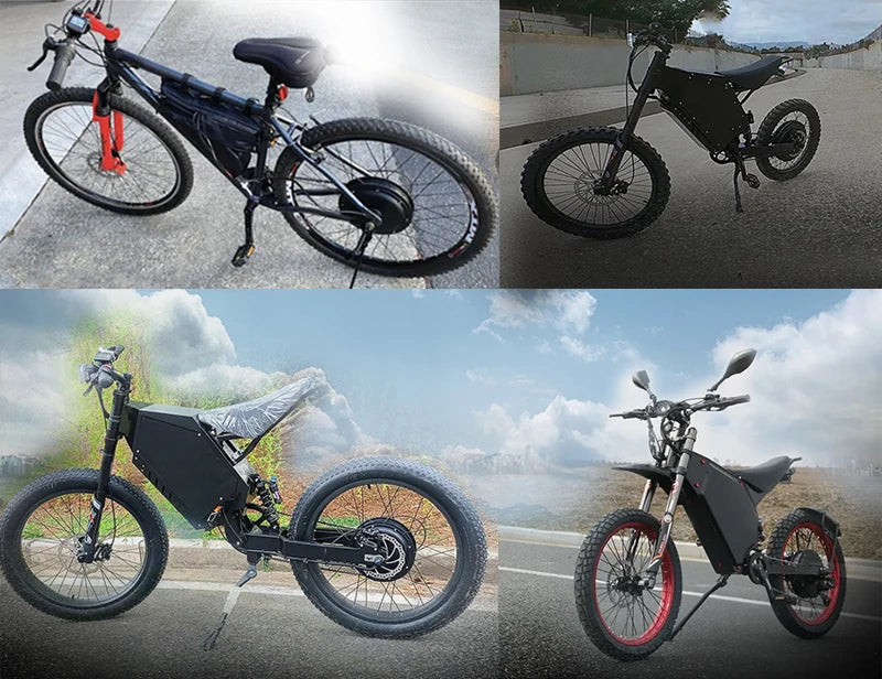 72v 96v QS 273 V3 12000w 15000w Rear Wheel E Motorcycle Motor Kit 12kw Electric Bike Conversion 15kw Ebike Hub Motor 21 17 18 19