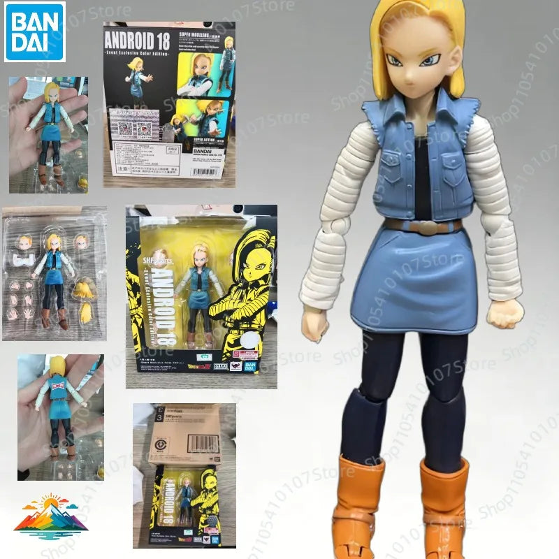 【IN STOCK 】Bandai S.H.Figuarts Dragon Ball Z Android 18 Event Exclusive Action Figure Collectible Model In Stock