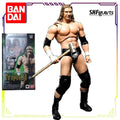 BANDAI Original S.H.Figuarts WWE The Rock (Dwayne Johnson) Movable Action Figure Collectible Model Toy Gift for Boys