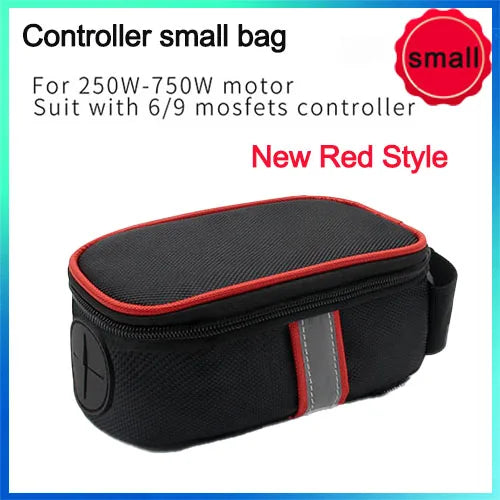 Electric bicycle large capacity waterproof controller bag/pouch, Ebike conversion kit parts controller waterproof storage bag