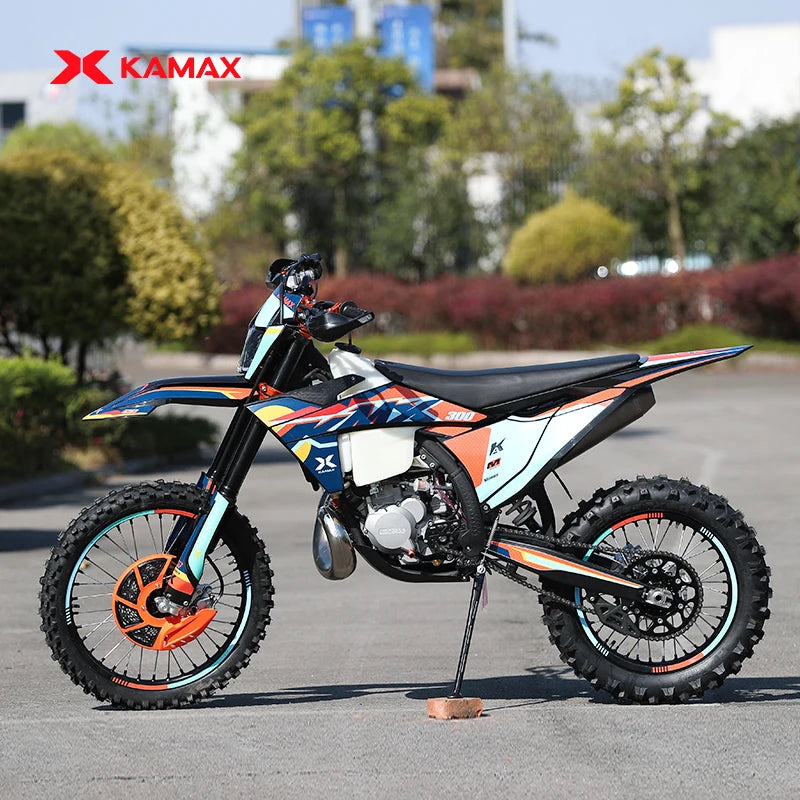 Hot selling KAMAX dirt bike K23 300cc 2-Stroke Sport Cross Motorcycle  Off Road Motorcycle for Adult