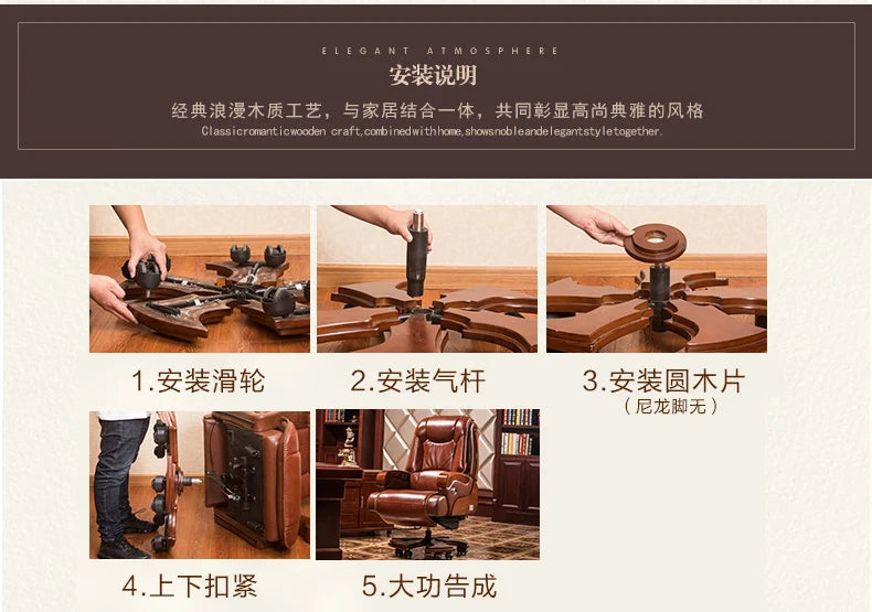 Office Chair Makeup Chairs Living Room Chaise Longue Leather Student Furniture Luxury Comfortable Game Kneeling Silla Armchair