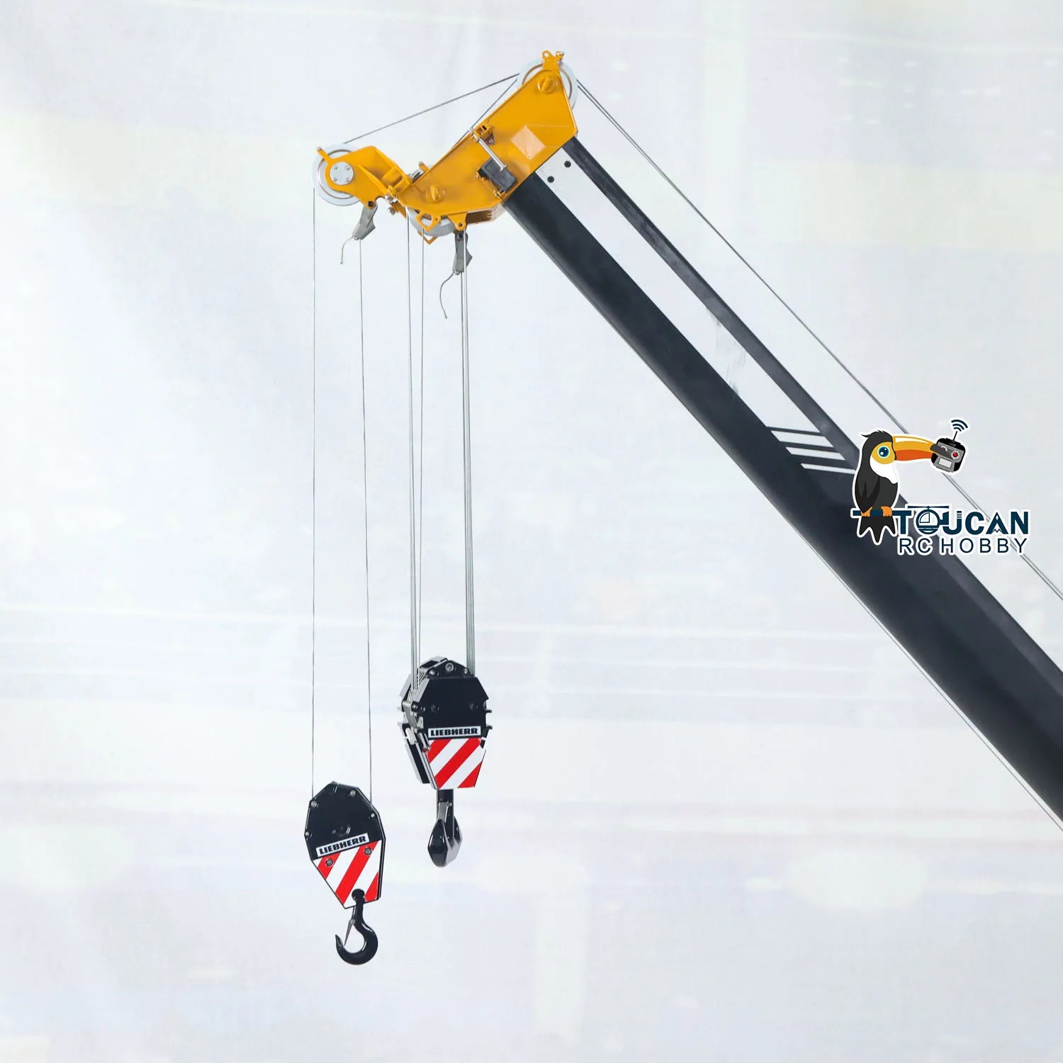 D1220 1:14 Hydraulic Remote Control Telescopic Crawler Crane Heavy Duty RC Cranes Cars Tracked Construction Truck Models