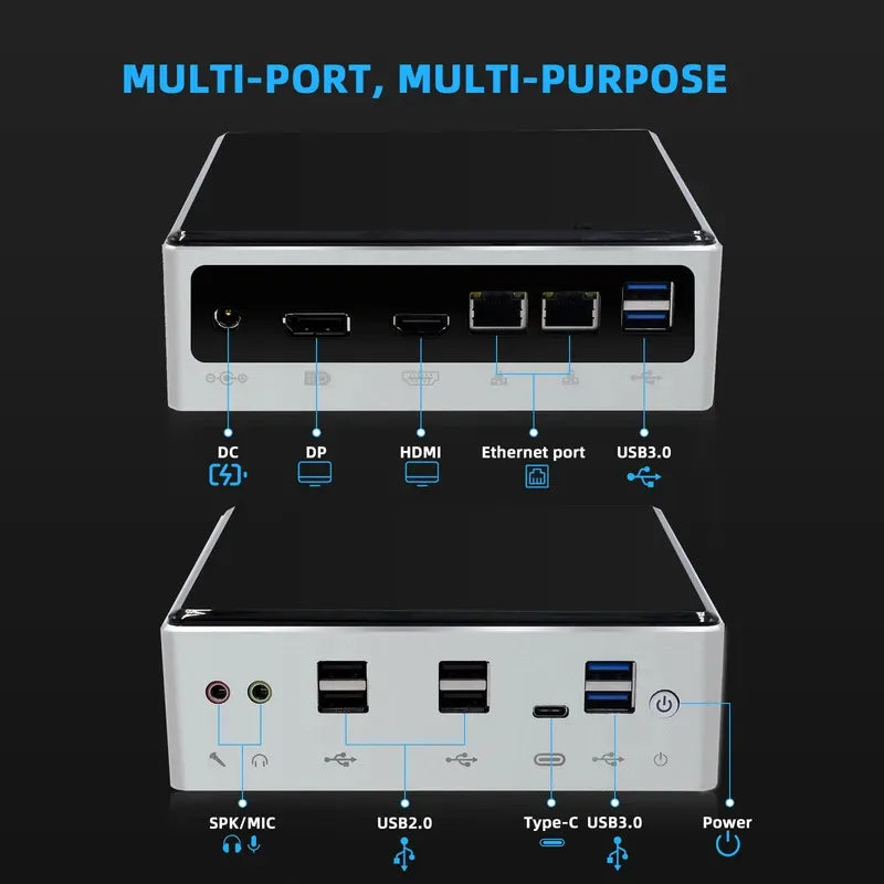 Super March Best Price Gaming Mini Pc Gamer DDR4 64GB Computador Win10 Completo Setup And Full Set Computer Accessories Desktop