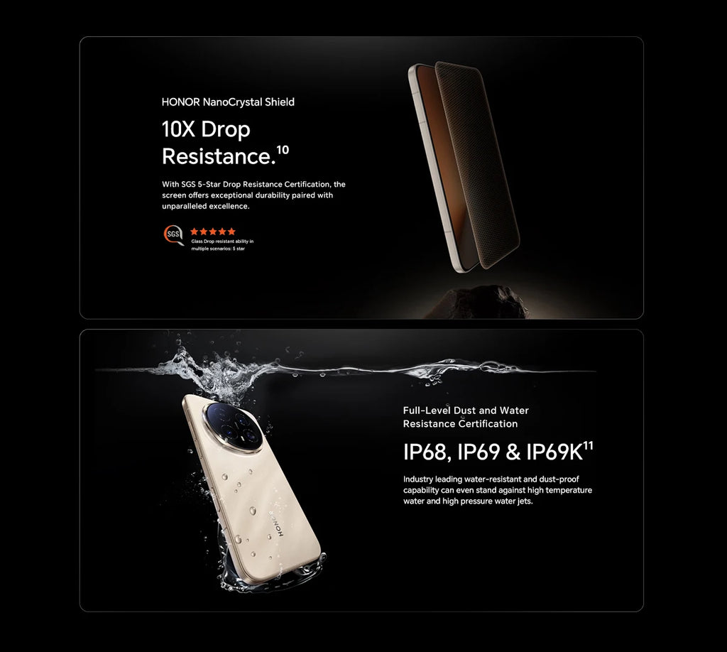 Global Version HONOR Magic8 Pro 12GB+512GB 5G AI Smartphone 6.71'' 120Hz OLED Display 200MP Cameras 7100mAh 100W SuperCharge NFC