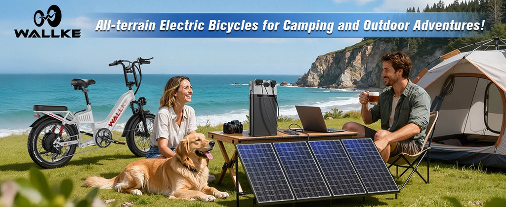 H7 Ultra 4000W Long Range Electric Bike for Adults, Solar Charge Supported Fat Tire E-Bike with Portable Power Output, Al