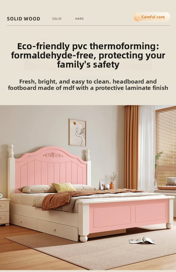 wooden single bed household simple 180x200 modern bed frame comfortable minimalist muebles para dormitorio bedroom furniture
