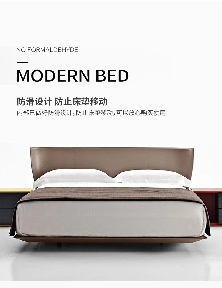 European Double Bed Frame Simple Wood Elegant Luxury Bedroom Bed Frame Queen Under Storage Mobili Per La Casa Home Furniture