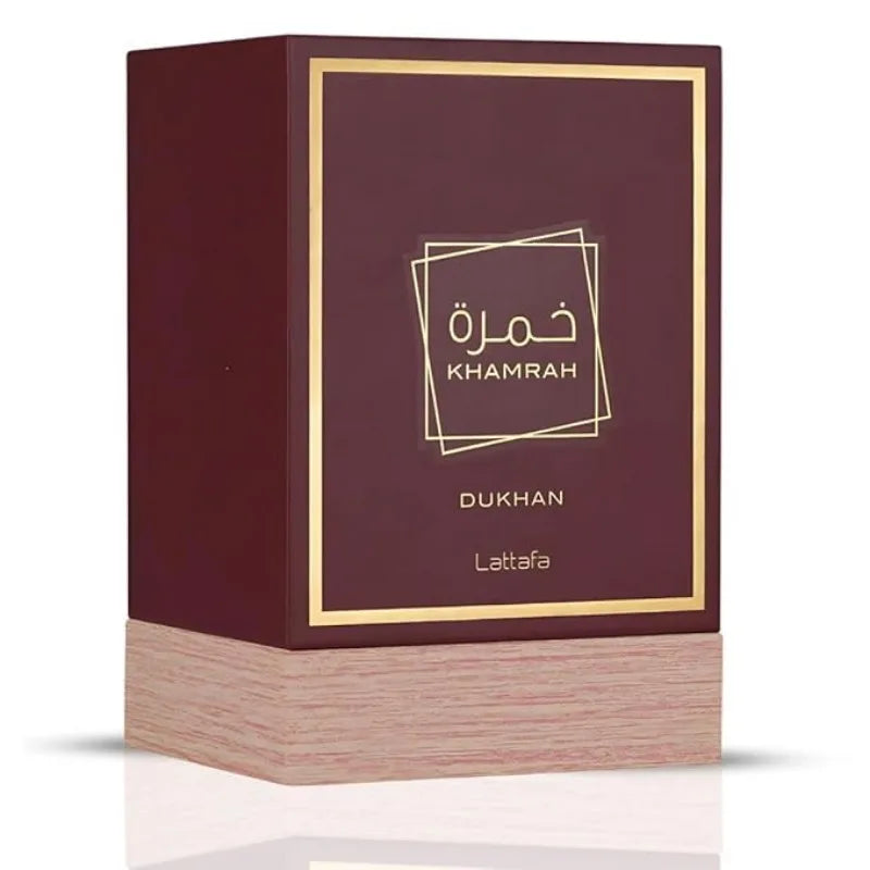 Lattafa Khamrah Dukhan Pheromone Fragrance Arabian Women's Perfume Pheromone Cologne for Man Attract The Opposite Sex Makeup